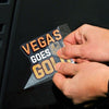 Vegas Golden Knights "Vegas Goes Gold" Perfect Cut Decal