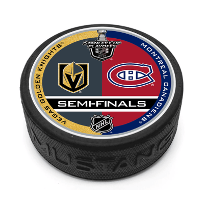 Vegas Golden Knights VS Montreal Canadiens Round 3 Match Up Puck