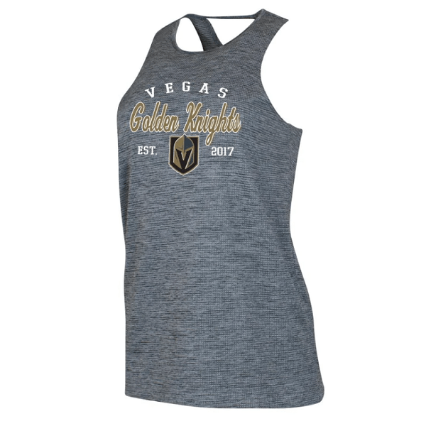 Vegas Golden Knights Women's Tank With Glitter - Vegas Sports Shop