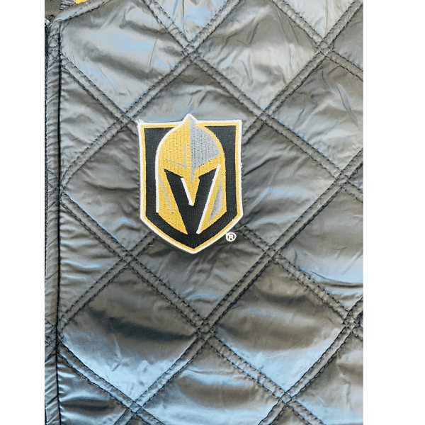 Vegas Golden Knights Women's Quilted Bomber Jacket