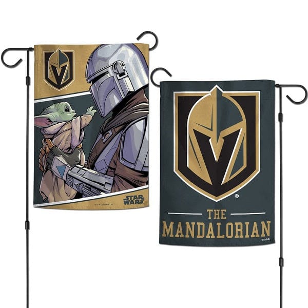 Vegas Golden Knights Yoda Double Sided Garden Flag