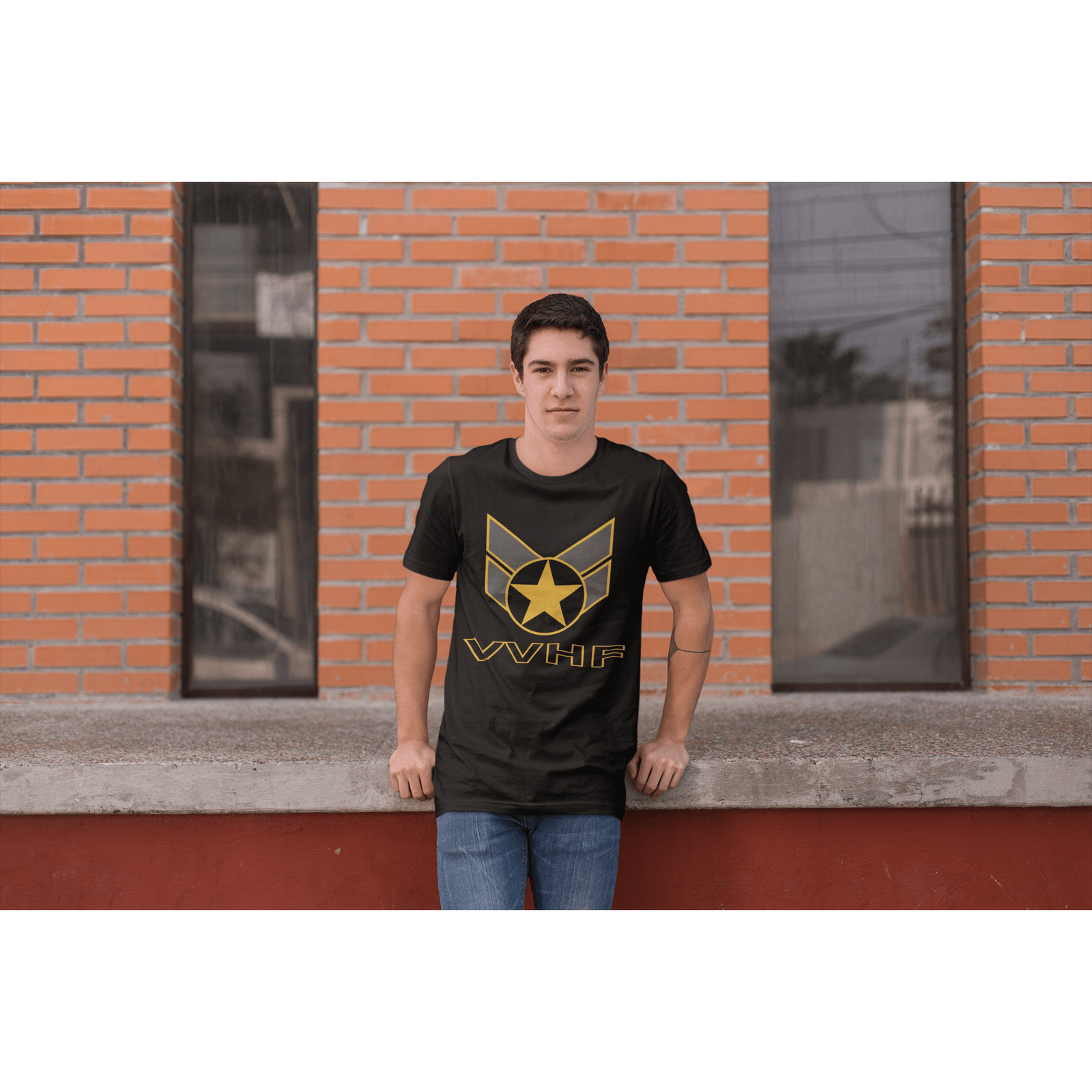 T-Shirt Vegas Veteran's Hockey Foundation Unisex Short Sleeve Tee