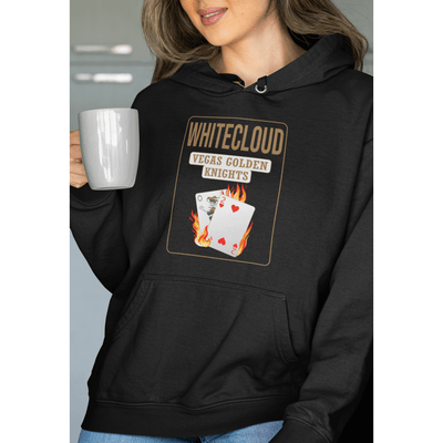 Hoodie Whitecloud 2 Poker Cards Unisex Hooded Sweatshirt