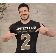 Whitecloud 2 Vegas Golden Knights Retro Unisex Jersey Tee