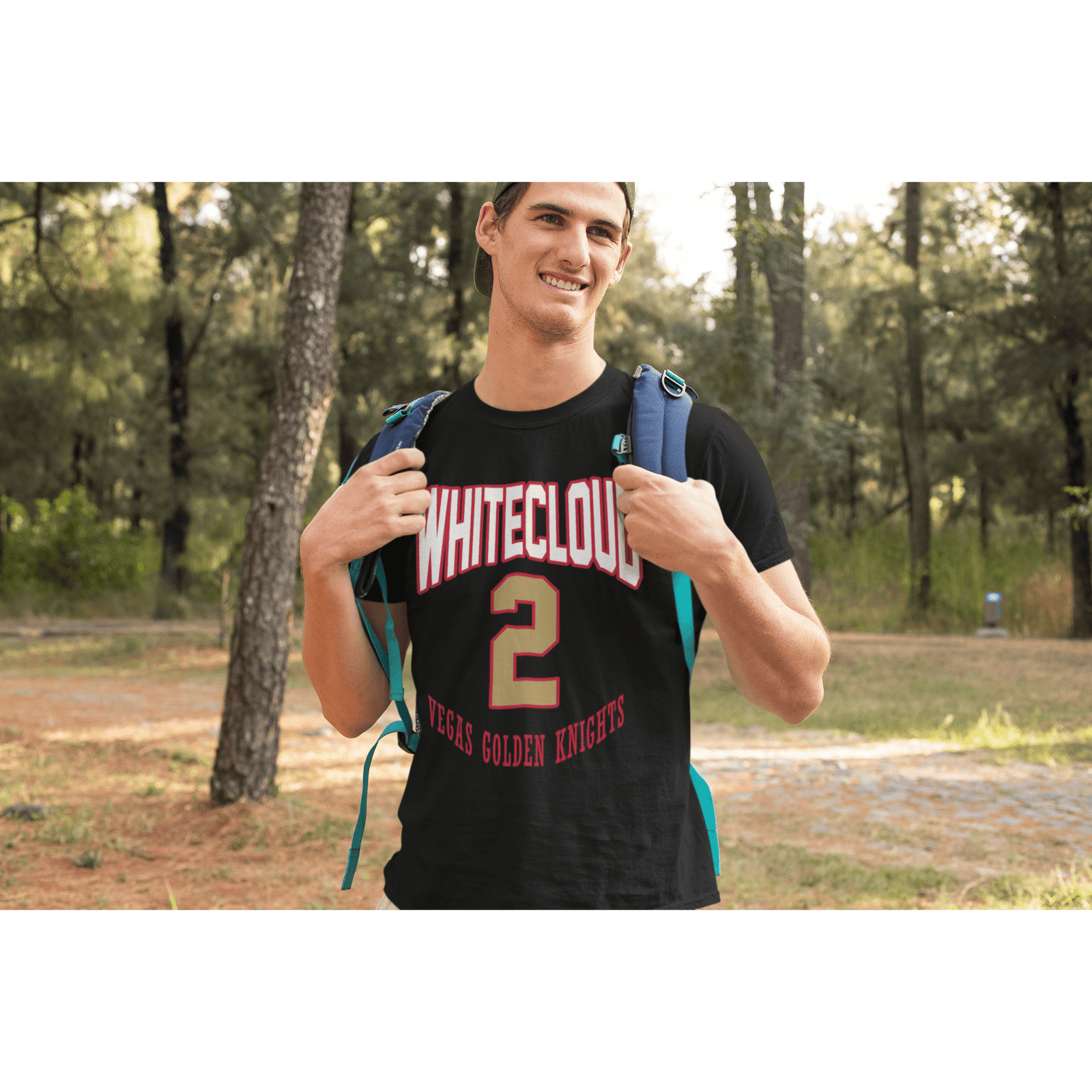 T-Shirt Whitecloud 2 Vegas Golden Knights Retro Unisex Jersey Tee