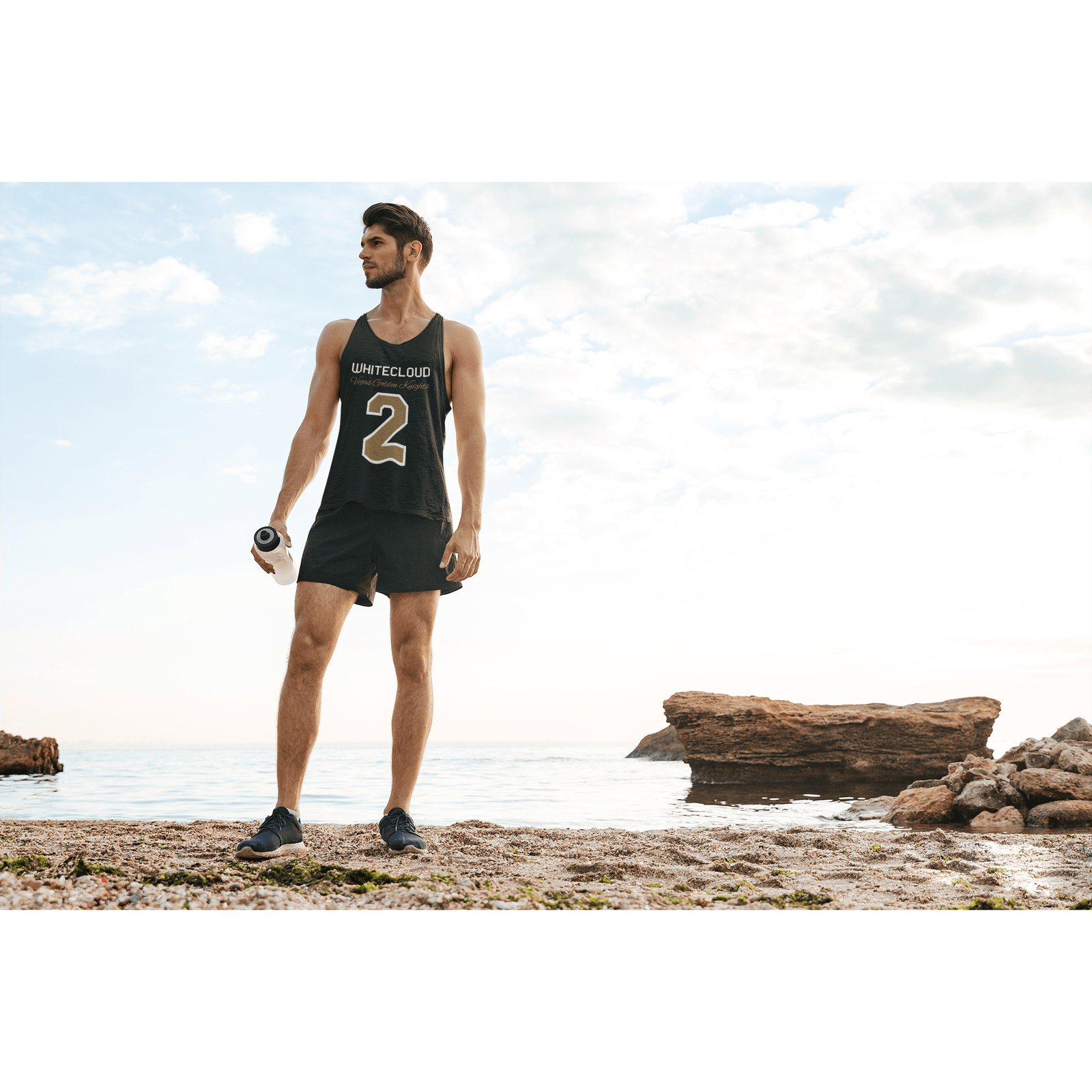 Tank Top Whitecloud 2 Vegas Golden Knights Unisex Jersey Tank Top