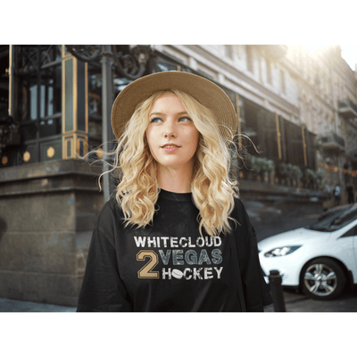 T-Shirt Whitecloud 2 Vegas Hockey Unisex Jersey Tee