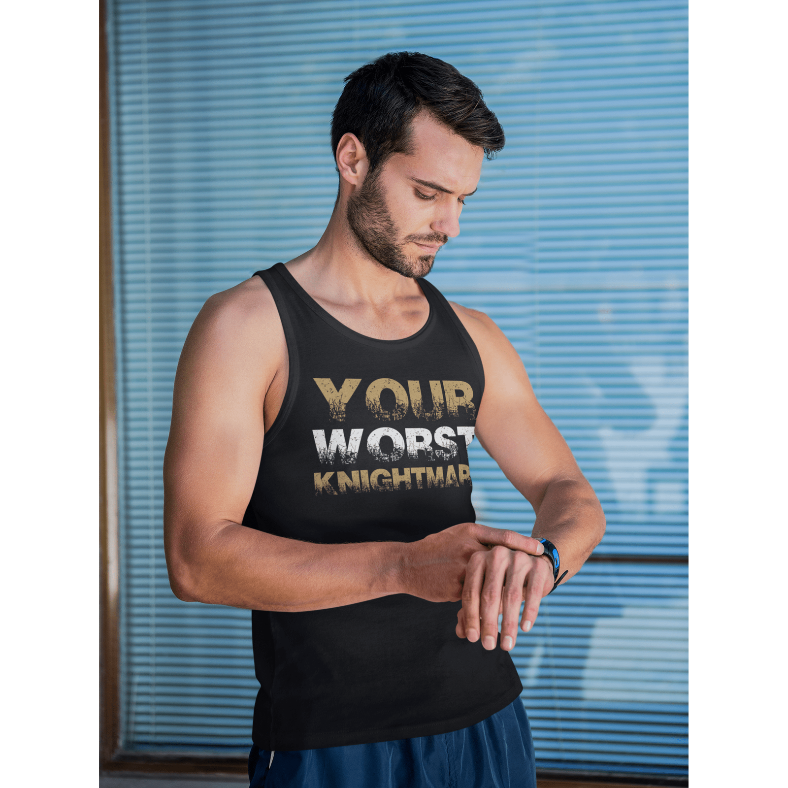 Tank Top "Your Worst Knightmare" Unisex Jersey Tank Top